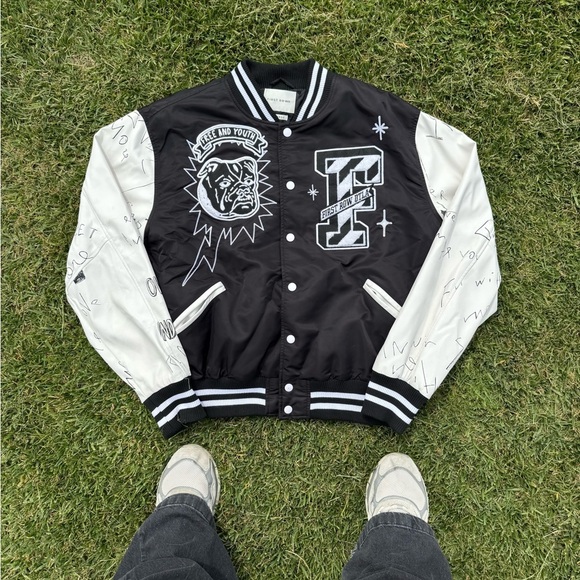 First Row Pitbull Varsity Jacket - Picture 1 of 4